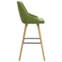 Taburetes de cocina 2 uds terciopelo verde claro de , Taburetes de cocina - Ref: Foro24-289466, Precio: 186,64 €, Descuento: %
