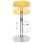 Kitchen stools 2 units fabric mustard yellow by , Kitchen stools - Ref: Foro24-332978, Price: 101,51 €, Discount: %