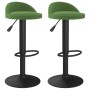 Taburetes de cocina 2 unidades terciopelo verde oscuro de , Taburetes de cocina - Ref: Foro24-333604, Precio: 109,24 €, Descu...
