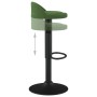 Taburetes de cocina 2 unidades terciopelo verde oscuro de , Taburetes de cocina - Ref: Foro24-333604, Precio: 109,24 €, Descu...