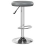 Taburetes de cocina 2 unidades cuero sintético gris de , Taburetes de cocina - Ref: Foro24-333102, Precio: 97,78 €, Descuento: %