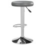 Taburetes de cocina 2 unidades cuero sintético gris de , Taburetes de cocina - Ref: Foro24-333102, Precio: 97,78 €, Descuento: %
