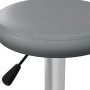 Taburetes de cocina 2 unidades cuero sintético gris de , Taburetes de cocina - Ref: Foro24-333102, Precio: 97,78 €, Descuento: %