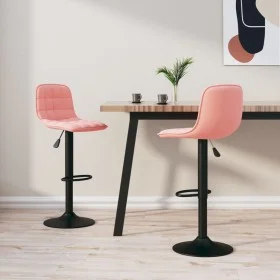 Küchenhocker, 2 Stück, rosa Samt von , Küchenhocker - Ref: Foro24-333996, Preis: 106,56 €, Rabatt: %