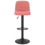 Taburetes de cocina 2 unidades terciopelo rosa de , Taburetes de cocina - Ref: Foro24-333996, Precio: 108,25 €, Descuento: %