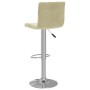 Taburetes de cocina 2 unidades terciopelo crema de , Taburetes de cocina - Ref: Foro24-333686, Precio: 131,90 €, Descuento: %