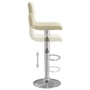 Taburetes de cocina 2 unidades terciopelo crema de , Taburetes de cocina - Ref: Foro24-333686, Precio: 131,90 €, Descuento: %
