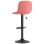 Taburetes de cocina 2 unidades terciopelo rosa de , Taburetes de cocina - Ref: Foro24-333996, Precio: 108,25 €, Descuento: %