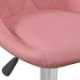 Taburete de cocina de terciopelo rosa de , Taburetes de cocina - Ref: Foro24-335299, Precio: 94,40 €, Descuento: %