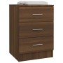 Mesita de noche madera contrachapada marrón roble 38x35x56 cm de , Mesitas de noche - Ref: Foro24-815325, Precio: 67,35 €, De...