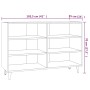 Aparador de madera de ingeniería roble ahumado 103,5x35x70 cm de , Aparadores - Ref: Foro24-813185, Precio: 66,34 €, Descuent...