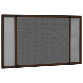 Mosquitera extensible para ventanas marrón (100-193)x75 cm de , Mosquiteras para ventanas - Ref: Foro24-149042, Precio: 27,47...
