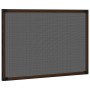 Mosquitera extensible para ventanas marrón (100-193)x75 cm de , Mosquiteras para ventanas - Ref: Foro24-149042, Precio: 31,02...