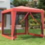 Carpa para fiestas con 4 paredes de malla HDPE rojo 2,5x2,5 m de , Carpas y cenadores - Ref: Foro24-319225, Precio: 80,55 €, ...