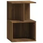 Mesita de noche madera contrachapada marrón roble 35x35x55 cm de , Mesitas de noche - Ref: Foro24-815187, Precio: 38,77 €, De...