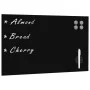 Pizarra magnética de pared negra vidrio 60x40 cm de , Pizarras blancas - Ref: Foro24-30107, Precio: 35,17 €, Descuento: %