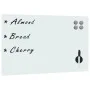 Pizarra magnética de pared blanca vidrio 60x40 cm de , Pizarras blancas - Ref: Foro24-30111, Precio: 35,73 €, Descuento: %