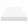 Estantes flotantes de pared 4 uds MDF blanco 90x23,5x3,8 cm en Estanterías | Comprar online en Foru.es