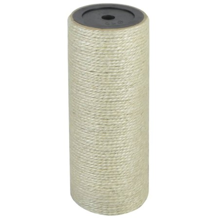 Poste rascador para gatos 8x20 cm 10 mm beige de , Mobiliario para gatos - Ref: Foro24-170552, Precio: 15,44 €, Descuento: %