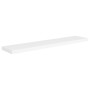 Estante flotante de pared MDF blanco 120x23,5x3,8 cm en Estanterías | Comprar online en Foru.es