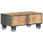 Mesa de centro de madera maciza reciclada 90x50x39 cm de , Mesas de centro - Ref: Foro24-323514, Precio: 237,70 €, Descuento: %