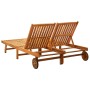 Tumbona para 2 personas madera maciza de acacia de vidaXL, Tumbonas - Ref: Foro24-311873, Precio: 295,17 €, Descuento: %