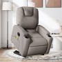 Sillón de masaje eléctrico reclinable elevable tela taupé de , Sillones - Ref: Foro24-3204412, Precio: 361,91 €, Descuento: %
