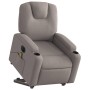 Sillón de masaje eléctrico reclinable elevable tela taupé de , Sillones - Ref: Foro24-3204412, Precio: 361,91 €, Descuento: %