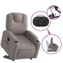 Sillón de masaje eléctrico reclinable elevable tela taupé de , Sillones - Ref: Foro24-3204412, Precio: 361,91 €, Descuento: %