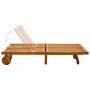 Tumbona para 2 personas madera maciza de acacia de vidaXL, Tumbonas - Ref: Foro24-311873, Precio: 295,17 €, Descuento: %