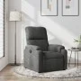 Dark gray microfiber fabric recliner. by , Armchairs - Ref: Foro24-373451, Price: 226,74 €, Discount: %