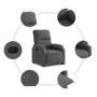 Sillón reclinable tela de microfibra gris oscuro de , Sillones - Ref: Foro24-373451, Precio: 203,27 €, Descuento: %