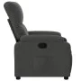 Sillón reclinable tela de microfibra gris oscuro de , Sillones - Ref: Foro24-373451, Precio: 226,74 €, Descuento: %