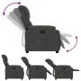 Sillón reclinable eléctrico tela de microfibra gris oscuro de , Sillones - Ref: Foro24-3204917, Precio: 274,51 €, Descuento: %