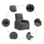 Sillón reclinable eléctrico tela de microfibra gris oscuro de , Sillones - Ref: Foro24-3204917, Precio: 250,55 €, Descuento: %