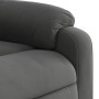 Sillón reclinable eléctrico tela de microfibra gris oscuro de , Sillones - Ref: Foro24-3204917, Precio: 250,55 €, Descuento: %