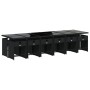 Set comedor de jardín con cojines 13 pzas ratán sintético negro de , Conjuntos de jardín - Ref: Foro24-3211123, Precio: 806,5...