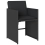 Set comedor de jardín con cojines 13 pzas ratán sintético negro de , Conjuntos de jardín - Ref: Foro24-3211123, Precio: 806,5...