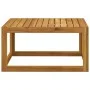 Set de sofá de jardín 2 pzas con cojín madera maciza de acacia de vidaXL, Sofás modulares de exterior - Ref: Foro24-311859, P...