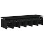 Set de muebles jardín 17 pzas con cojines ratán sintético negro de , Conjuntos de jardín - Ref: Foro24-3211182, Precio: 876,5...