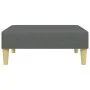 Sofá cama 2 plazas y almohadas taburete terciopelo gris oscuro de , Sofás - Ref: Foro24-3216216, Precio: 354,28 €, Descuento: %