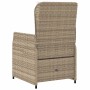 Sillones reclinables de jardín 2 uds ratán sintético beige de , Sillas de jardín - Ref: Foro24-368656, Precio: 243,66 €, Desc...