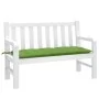 Cojín para banco de jardín tela verde melange 120x50x7 cm de , Cojines para sillas y sofás - Ref: Foro24-4002547, Precio: 28,...