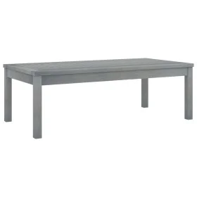 Solid gray acacia wood coffee table 100x50x33 cm by vidaXL, Garden tables - Ref: Foro24-311828, Price: 67,37 €, Discount: %