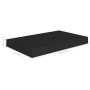 Estante flotante de pared MDF negro 40x23x3,8 cm en Estanterías | Comprar online en Foru.es