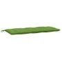 Cojín para banco de jardín tela verde melange 120x50x7 cm de , Cojines para sillas y sofás - Ref: Foro24-4002547, Precio: 28,...