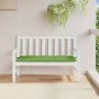 Cojín para banco de jardín tela verde melange 120x50x7 cm de , Cojines para sillas y sofás - Ref: Foro24-4002547, Precio: 28,...
