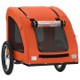 Remolque de bicicleta mascotas hierro tela Oxford naranja de , Cochecitos para mascotas - Ref: Foro24-93956, Precio: 101,99 €...