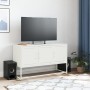 Mueble para TV de acero blanco 100,5x39x60,5 cm de , Muebles TV - Ref: Foro24-846481, Precio: 104,04 €, Descuento: %