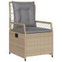 Set comedor de jardín 5 pzas con cojines ratán sintético beige de , Conjuntos de jardín - Ref: Foro24-3262917, Precio: 511,59...